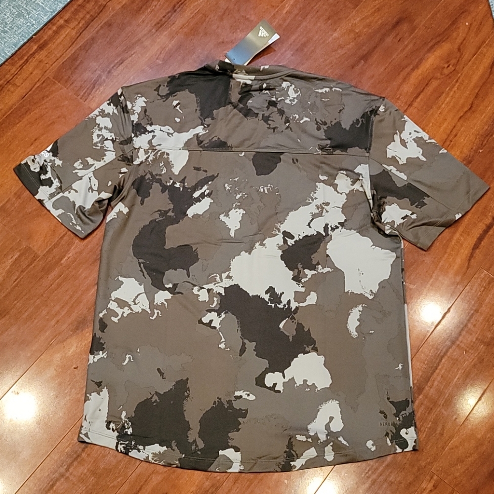 NWT Men's Adidas camo tee - Picture 5 of 8